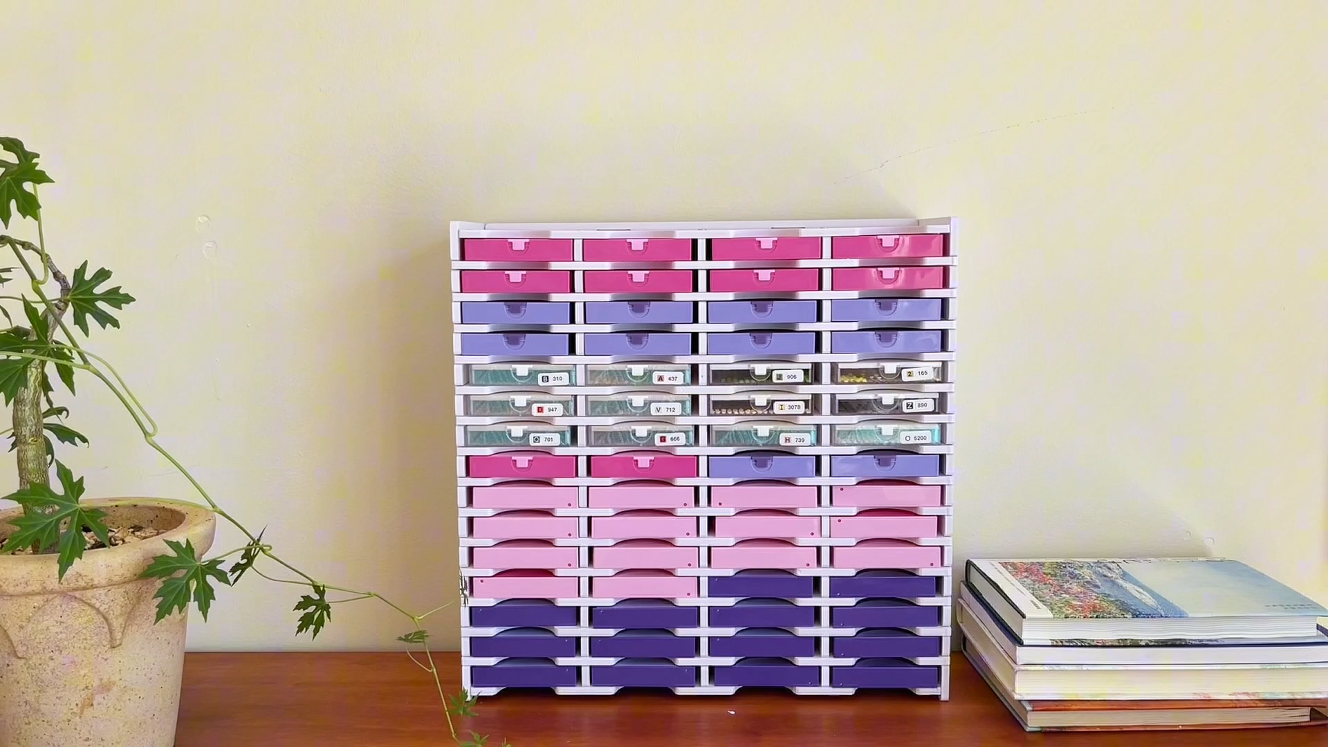 Amazon.com: Trabricks Mate 51 Grids Diamond Painting Trays Tower